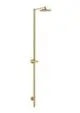 AXOR-HG-AXOR-Starck-Nature-Duschsaeule-mit-Kopfbrause-240-1jet-ohne-Handbrause-Brushed-Gold-Optic-12671250 gallery number 1
